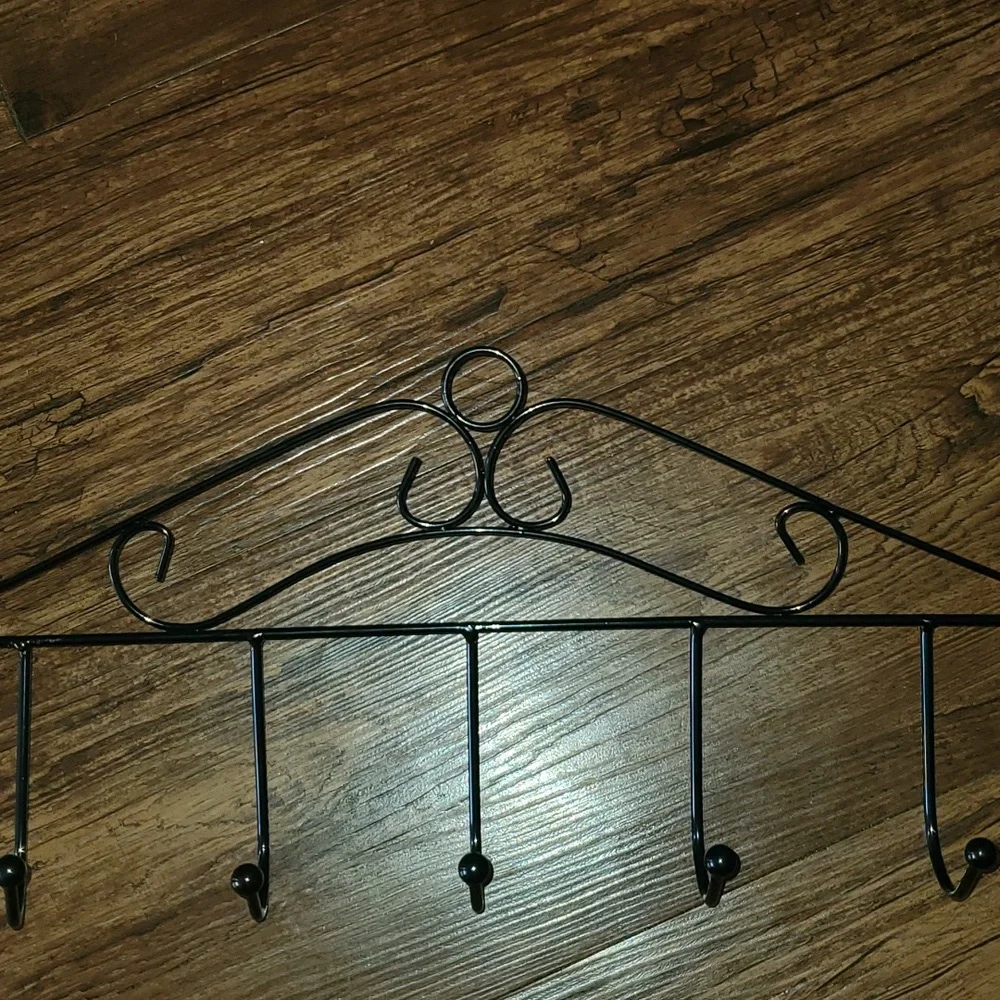 New Over The Door Rack For Lightweight Jackets, Scarves, keys, towels, robe etc.